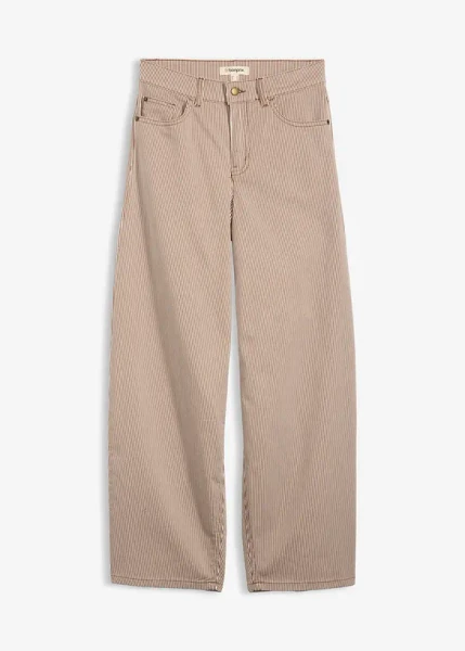 Pantalon ballon à rayures