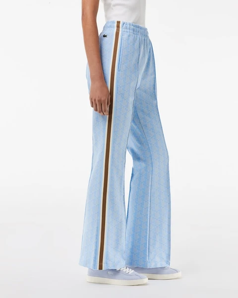 Pantalon de survêtement flare monogramme