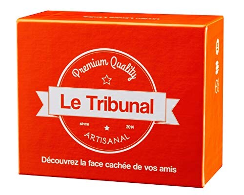 Le Tribunal - Découvrez la Face Cachée de Vos Amis - Jeu Société pour Adulte - Humour Noir