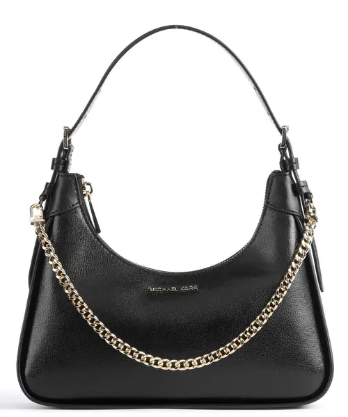 Wilma Sac porté épaule cuir de vache grainé noir