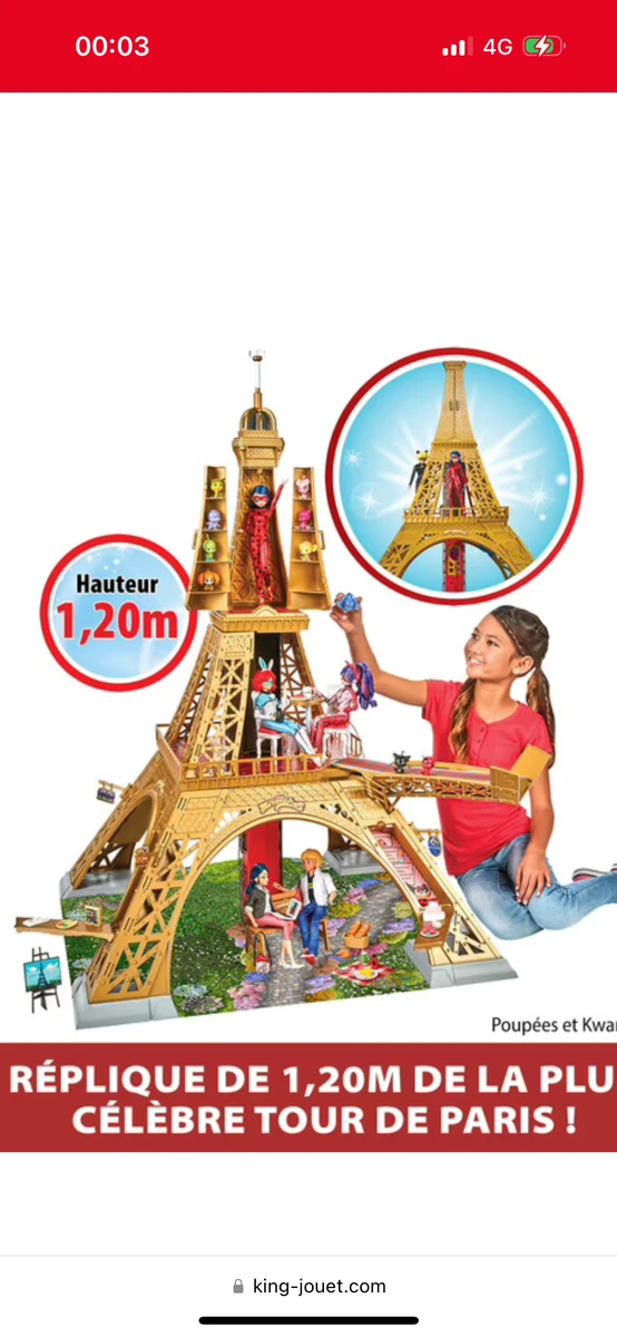 Miraculous playset de luxe Paris 