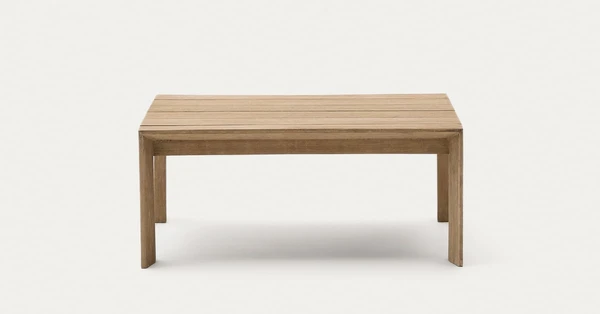 Table basse Ambra en bois d’acacia avec finition claire 82,5 x 82,5 cm FSC 100 % | Kave Home®
