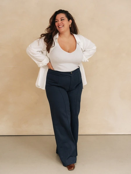 Joli Kit Couture - Pantalon Suzanne marine