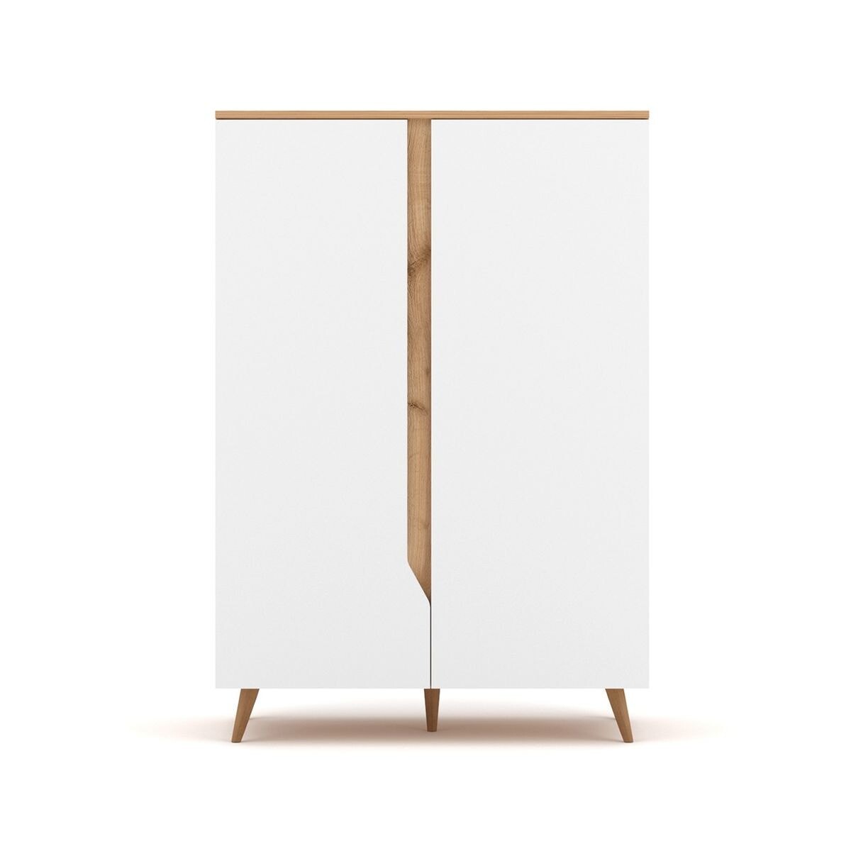Buffet Haut scandinave 2 Portes L90 x H132 cm - Tree 