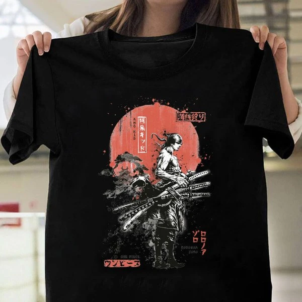Zoro One Piece Anime Unisex T shirt | One Piece Universe Store