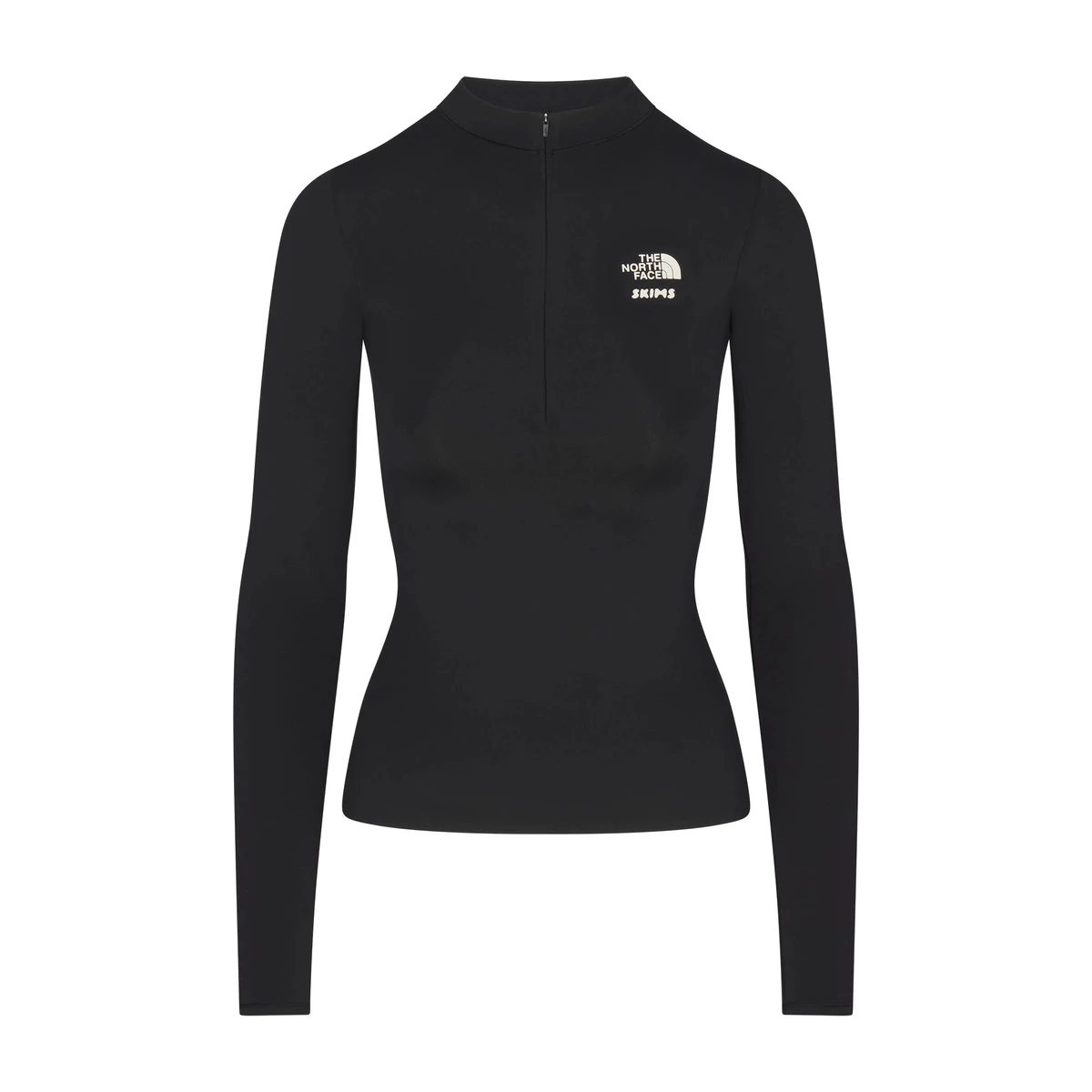 THE NORTH FACE X SKIMS REFINA LONG SLEEVE TOP | ONYX