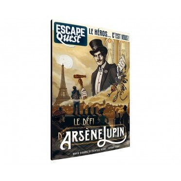 Acheter Escape Quest - Le Défi d'Arsène Lupin - Jeux de société - Don't Panic Games