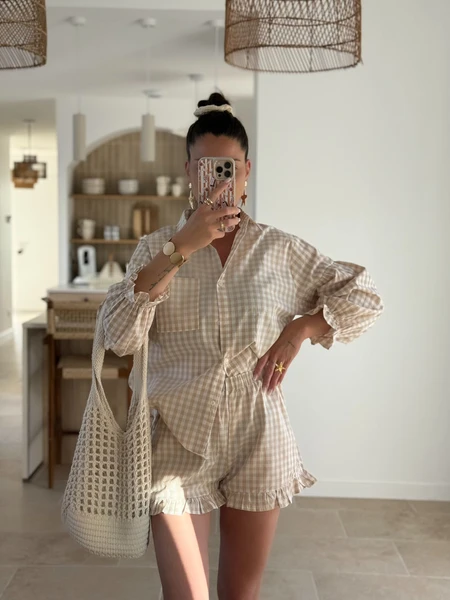 Chemise « Dolce Vichy » – Be Yourself by Charline