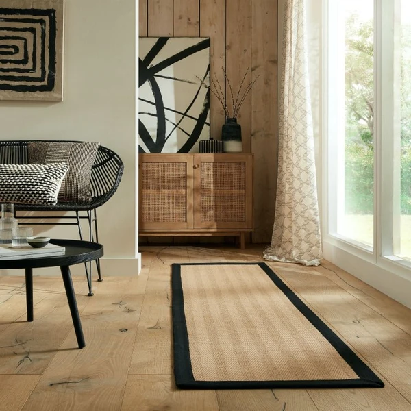 Tapis de Couloir en Jute Antidérapant Kira