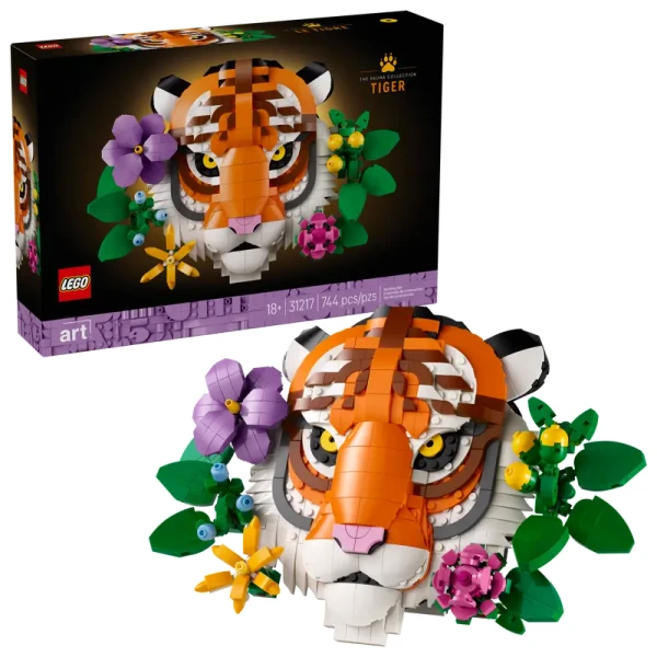 La collection Faune - Le tigre 31217 | Art | Boutique LEGO® officielle FR