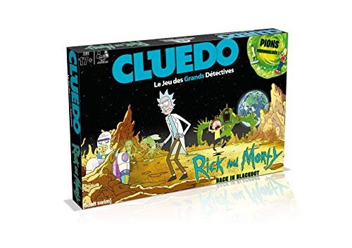 CLUEDO RICK AND MORTY - Jeu de société - Version française