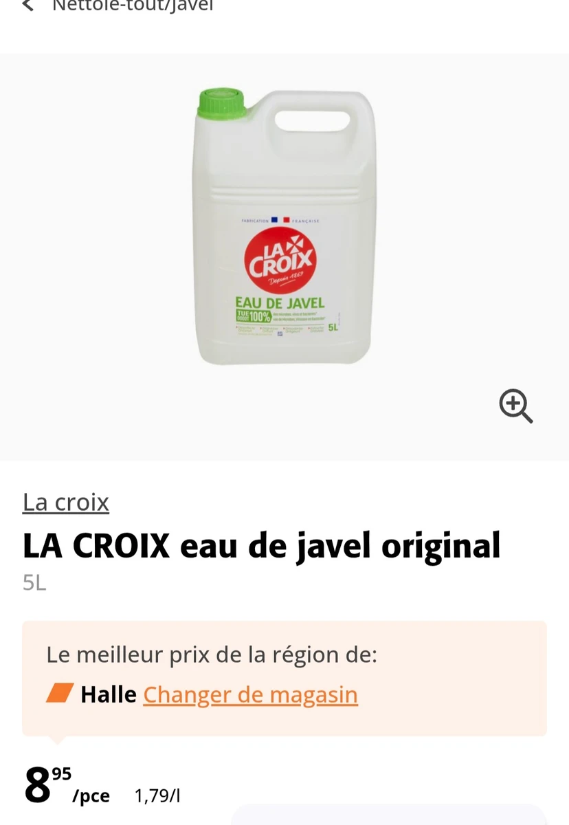 Eau de javel 