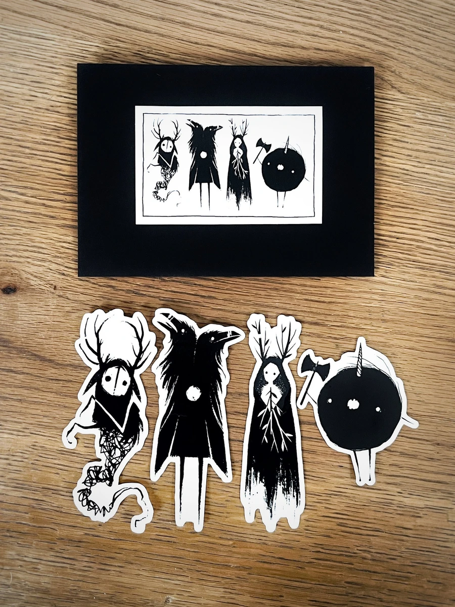 4 Vinyl Multipurpose Helyar Tattoos Stickers - Durable & Versatile