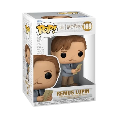 Funko Pop! Movies: Harry Potter Prisoner of Azkaban - Remus Lupin with Map - Figurine en Vinyle à Collectionner - Idée de Cadeau - Produits Officiels - Jouets pour Les Enfants et Adultes