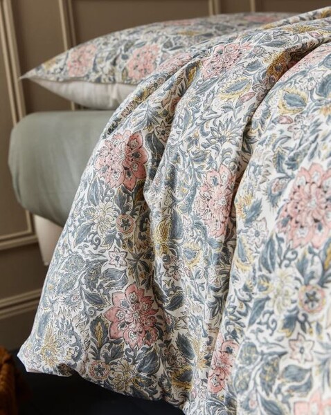 HOUSSE DE COUETTE PERCALE DE COTON "COTTAGE"