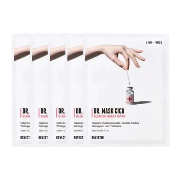 ROVECTIN - Skin Essentials Dr. Mask Cica Pack - 5pièces