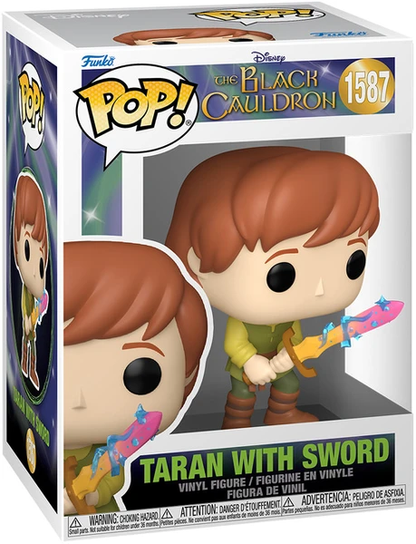 Figurine Funko Pop Taram et le Chaudron magique [Disney] #1587 Taran avec l'épée