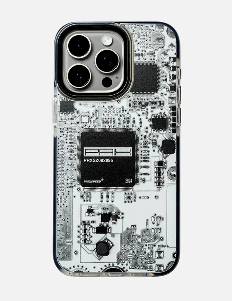 PRIX Workshop PRIX Mobo iPhone Case Inverted - Clear TPU case, TPE shock protection, raised bumper. | HBX - Globally Curated Fashion and Lifestyle by Hypebeast