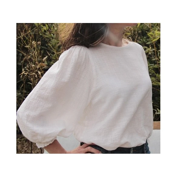 Blouse Avel pdf pattern - Pattern sewing women Un chat sur un fil