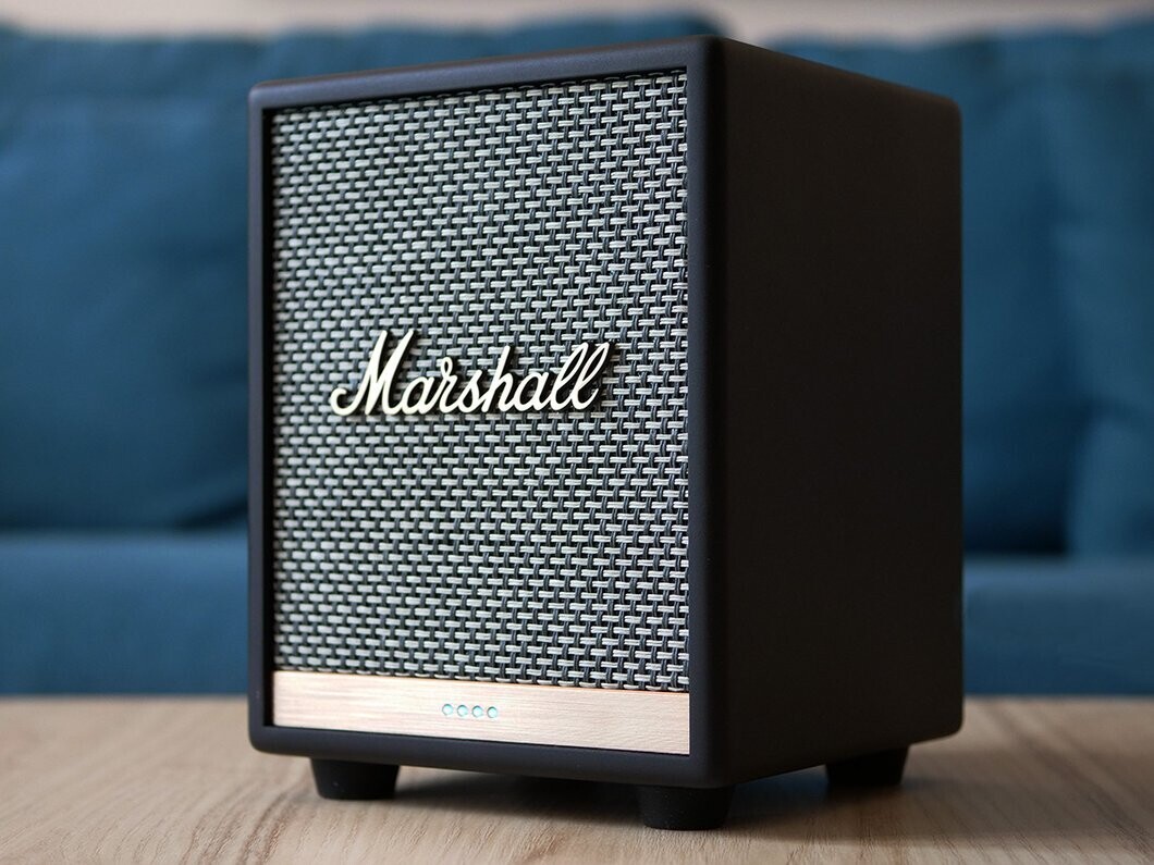Enceinte Bluetooth Uxbridge - Google voice Noir Marshall Design 