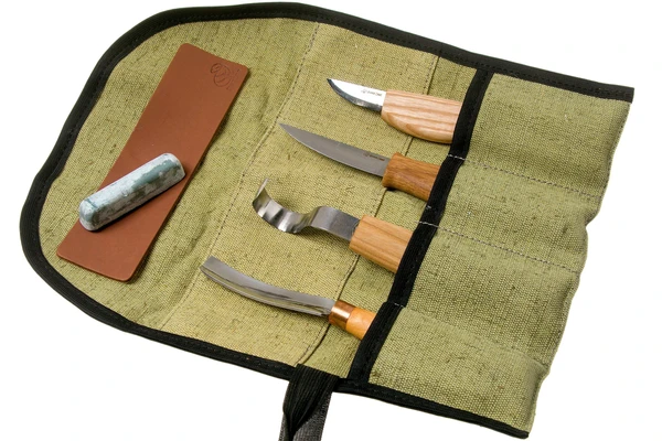 BeaverCraft Spoon and Kuksa Carving Professional Set S43, set à sculpter le bois