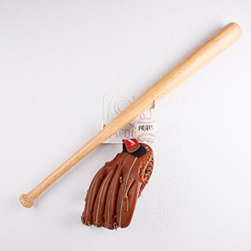 Support Mural Pour Batte De Baseball MEOLLO – 100% Acier – Design Européen – Toutes Tailles