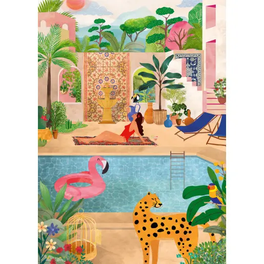 Acheter Puzzle Pieces and Peace Summer Paradise 1000 pièces - PiecesAndPeace-0030