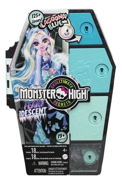 Monster High poupée mannequin Skulltimate Secrets Fear Idescent - Lagoona