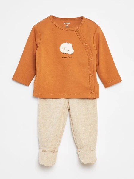 Ensemble pyjama en coton - 2 pièces
