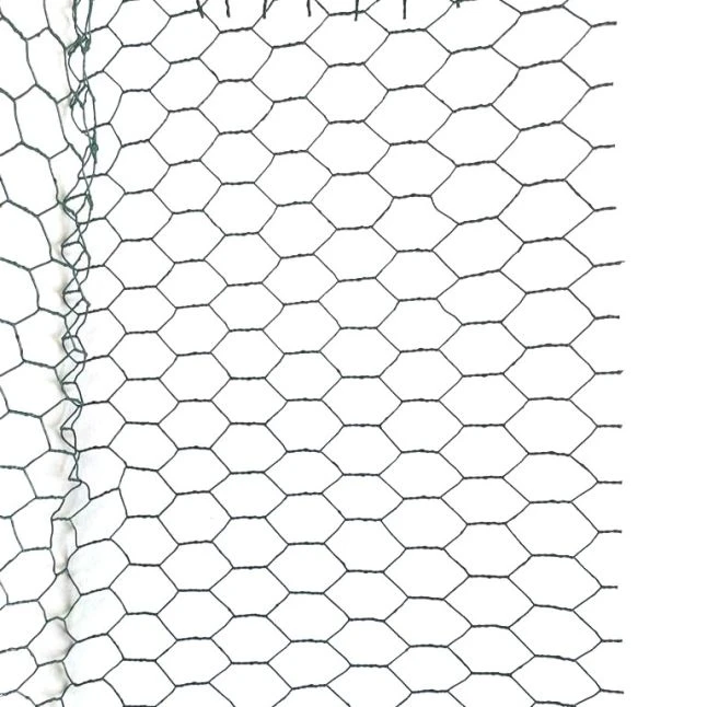 Grillage poule galvanisé à chaud triple torsion PVC vert 25m x 1m épaisseur 0,8 mm - Zen Farm