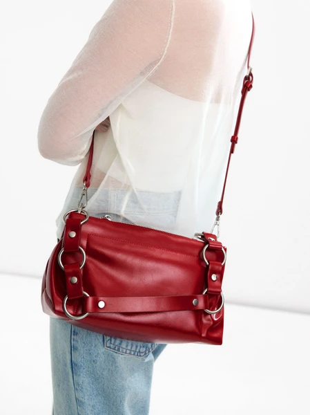 Sac bandoulière rectangulaire Noir | Parfois France