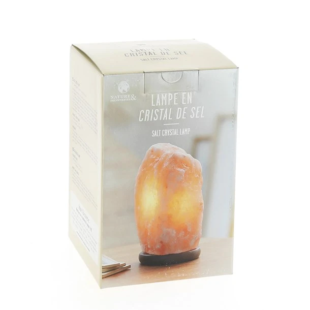 Lampe en cristal de sel