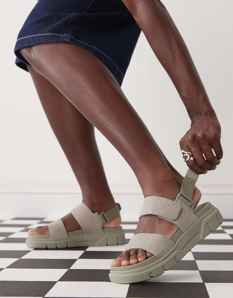 Timberland - Greyfield - Sandales en daim - Gris