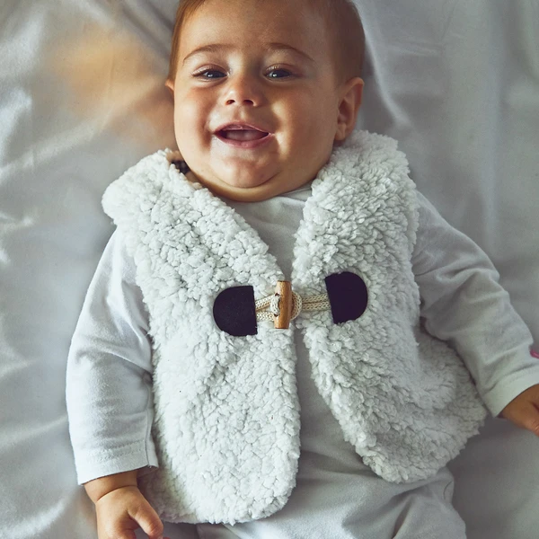 Patron gilet sans manches bébé VIENNE PDF