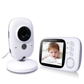 Moniteur Bébé Caméra De Garde D’enfant Vidéo Bidirectionnelle Ecran 3.2 Pouces Sans Fil