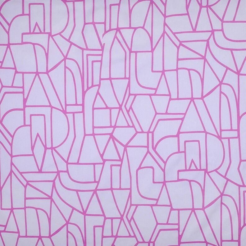 Voile de coton Town – mauve/pourpre - Idéal pour Tuniques