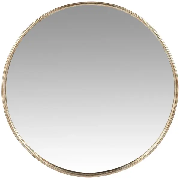 Miroir rond en métal D71 | Maisons du Monde