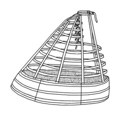 1865 Elliptical Cage Crinoline - Kit > Kits > Home > Vena Cava Design