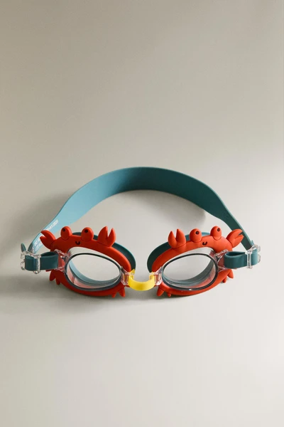 LUNETTES PLONGÉE ENFANT PLAGE CRABE