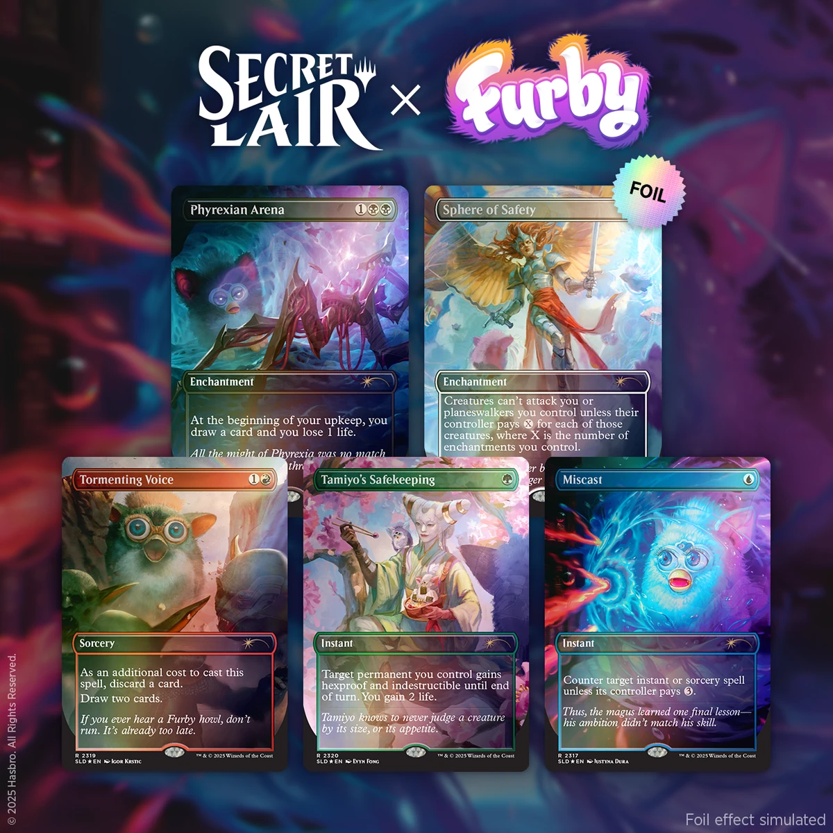Secret Lair x Furby: Furbys: The Gathering Foil Edition​