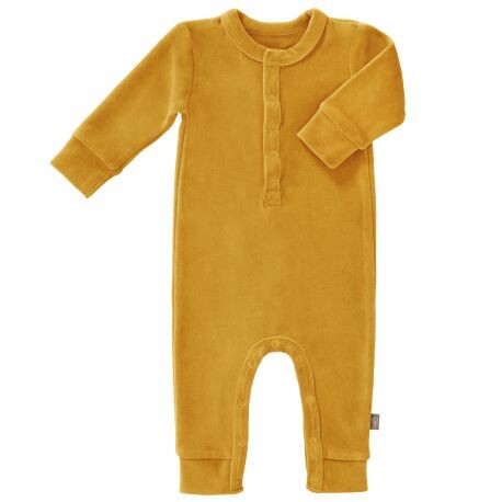 PYJAMA BÉBÉ À PIEDS EN VELOURS