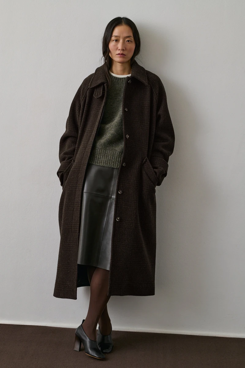 MANTEAU BERLIN MARRON