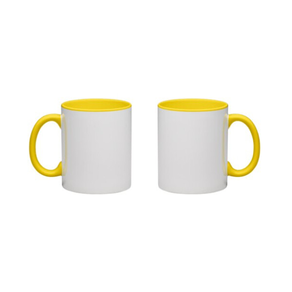 Tasse Colored imprimée en couleur sur tout le tour