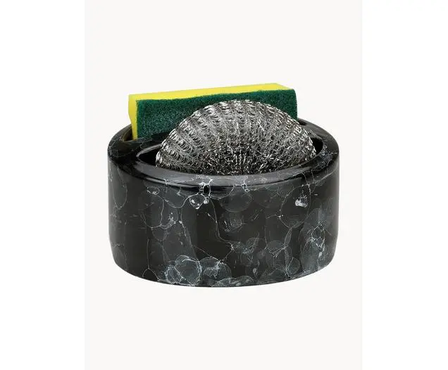 Porte-éponge aspect marbre Bubble, 3 élém. | Westwing