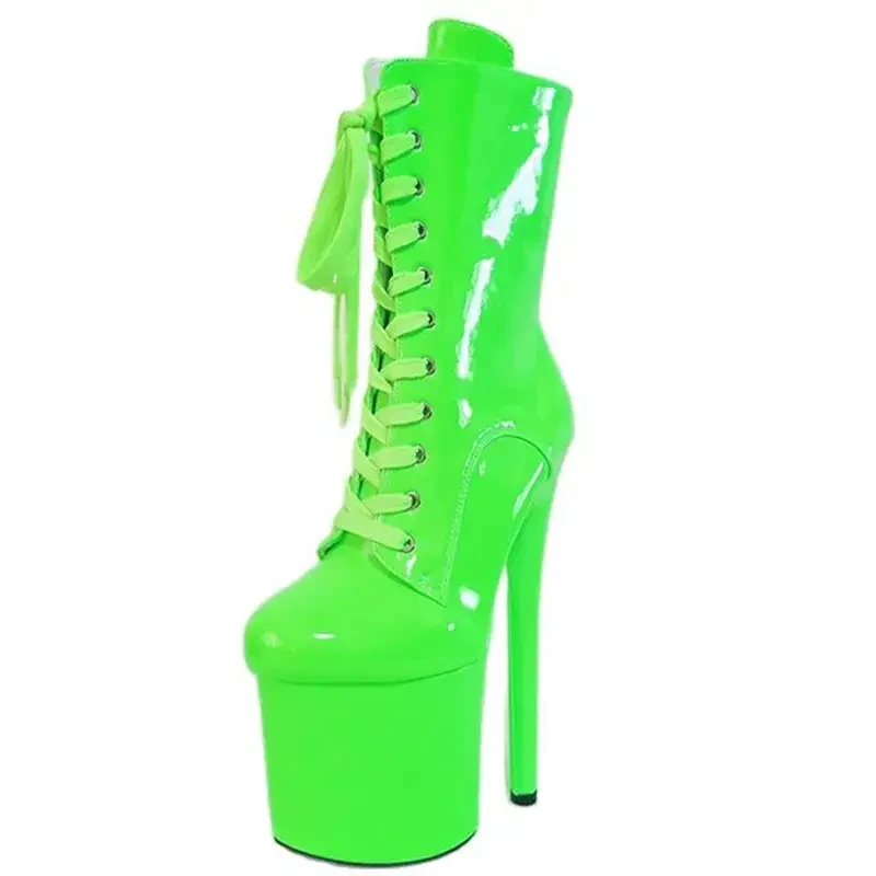 Bottes en latex vertes