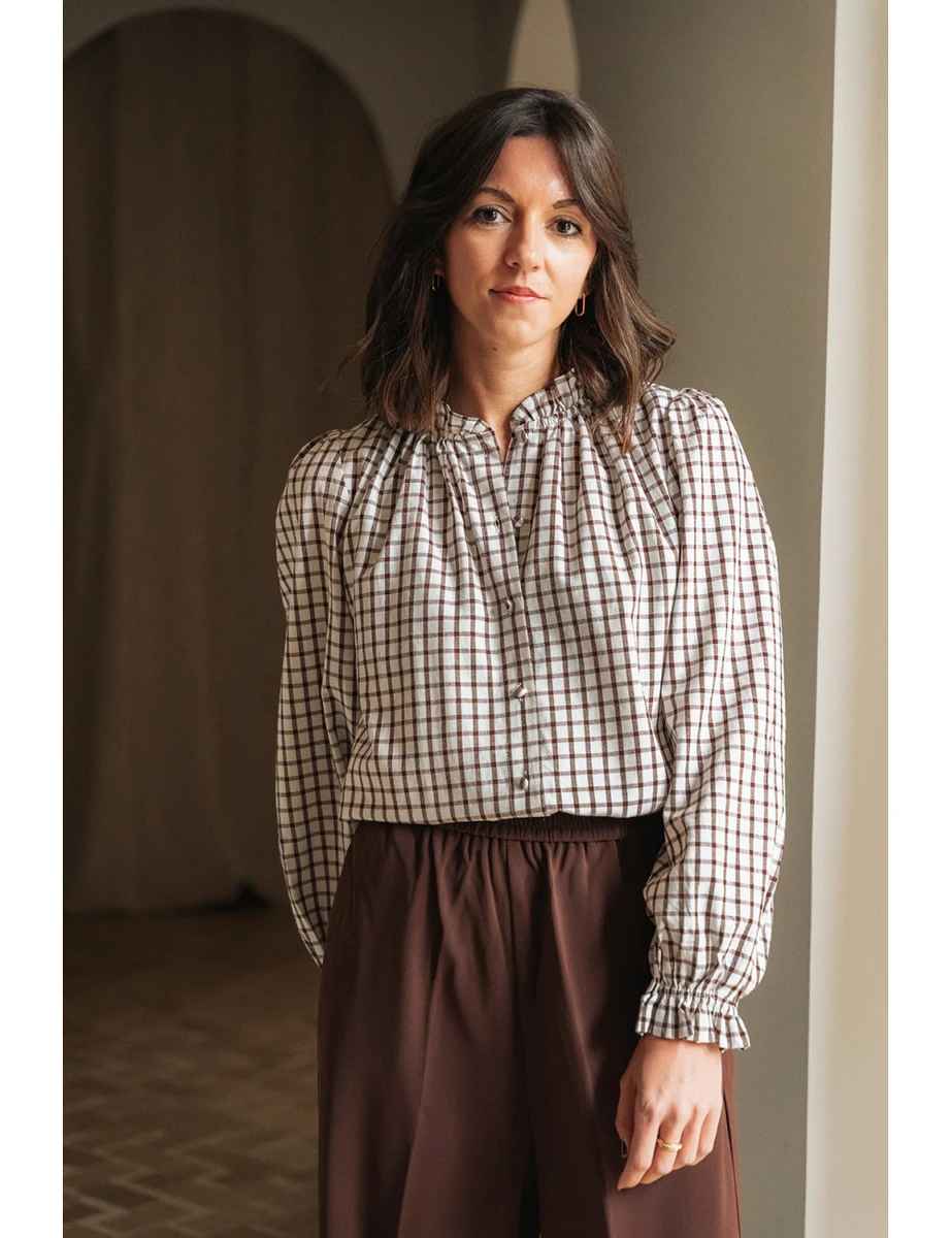 Chemise Alicia brown