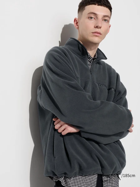 Pull en Polaire à Col Zippé
