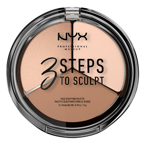 Palette 3C : Correctrice, Anti-cernes, Contouring | NYX Professional Makeup