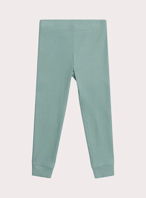 Legging vert pâle pour fille