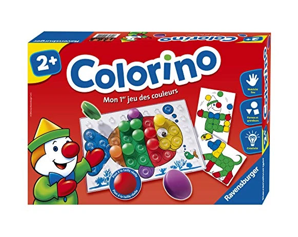 Ravensburger- Jeu Educatif- Colorino- Mon 1er jeu des couleurs- A partir de 2 ans- 24011